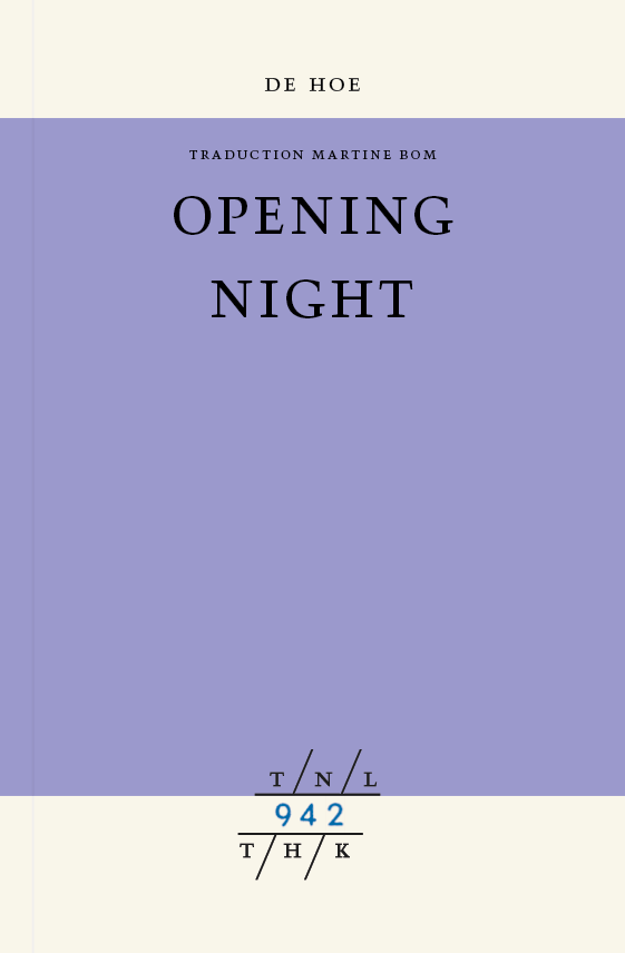Opening Night (version française) - 942