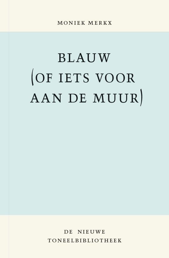 Blauw (of iets voor aan de muur) - 850