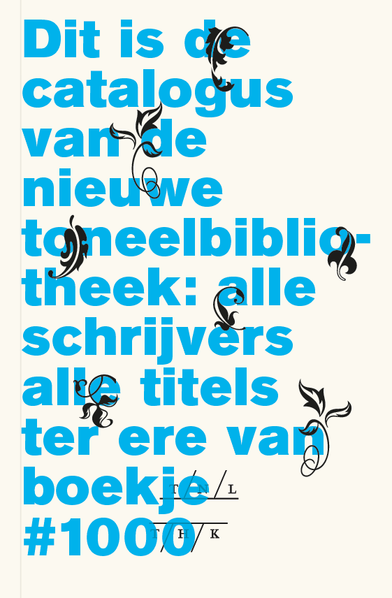 De catalogus van de nieuwe toneelbibliotheek