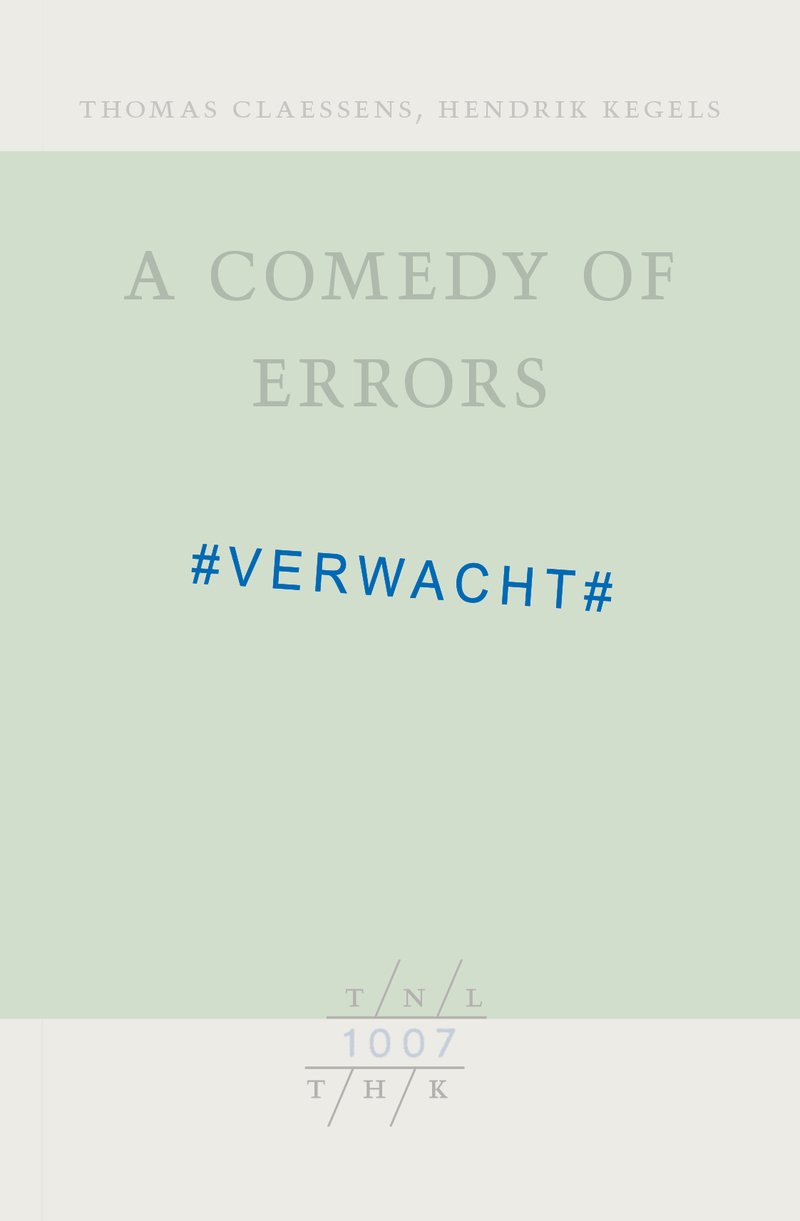 omslagNR1007_a comedy of errors verwacht