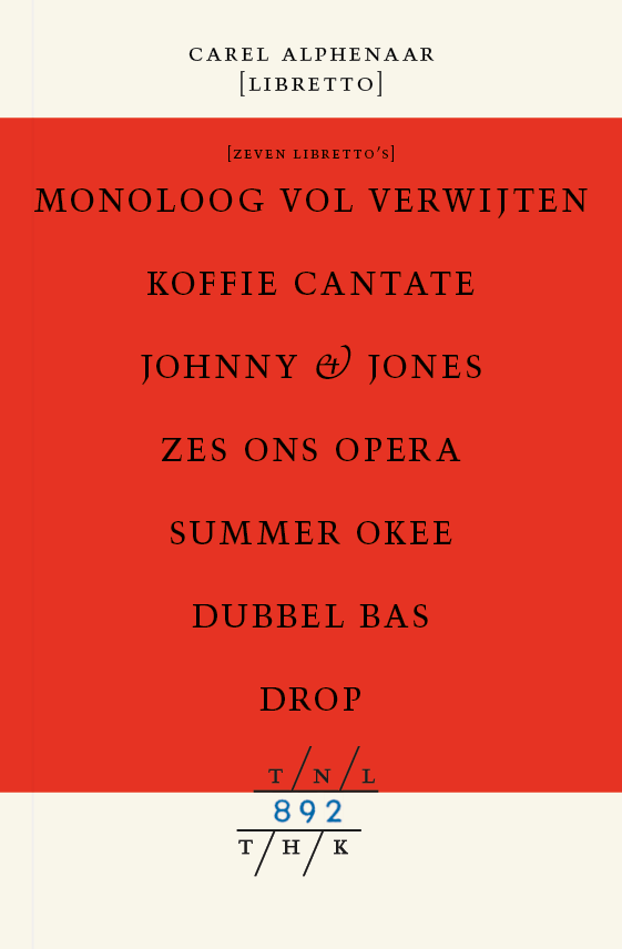 Zeven libretto's - 892