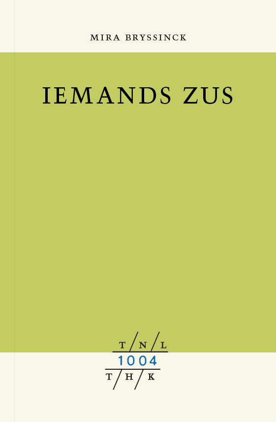 webomslagNR1004 iemands zus